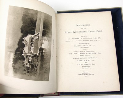 Lot 106 - Forwood Sir W.B. Windermere And The Royal Windermere Yacht Club