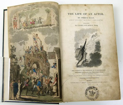 Lot 109 - Engravings and theatre volumes