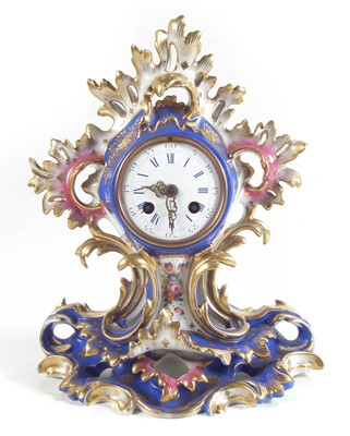 Lot 156 - Paris porcelain clock