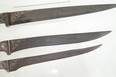 Lot 428 - Indo-Persian Pesh Kabz and three other similar knives