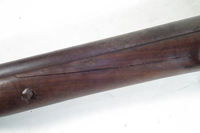 Lot 111 - Brown Bess musket converted to a Percussion sporting gun