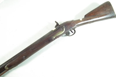 Lot 111 - Brown Bess musket converted to a Percussion sporting gun