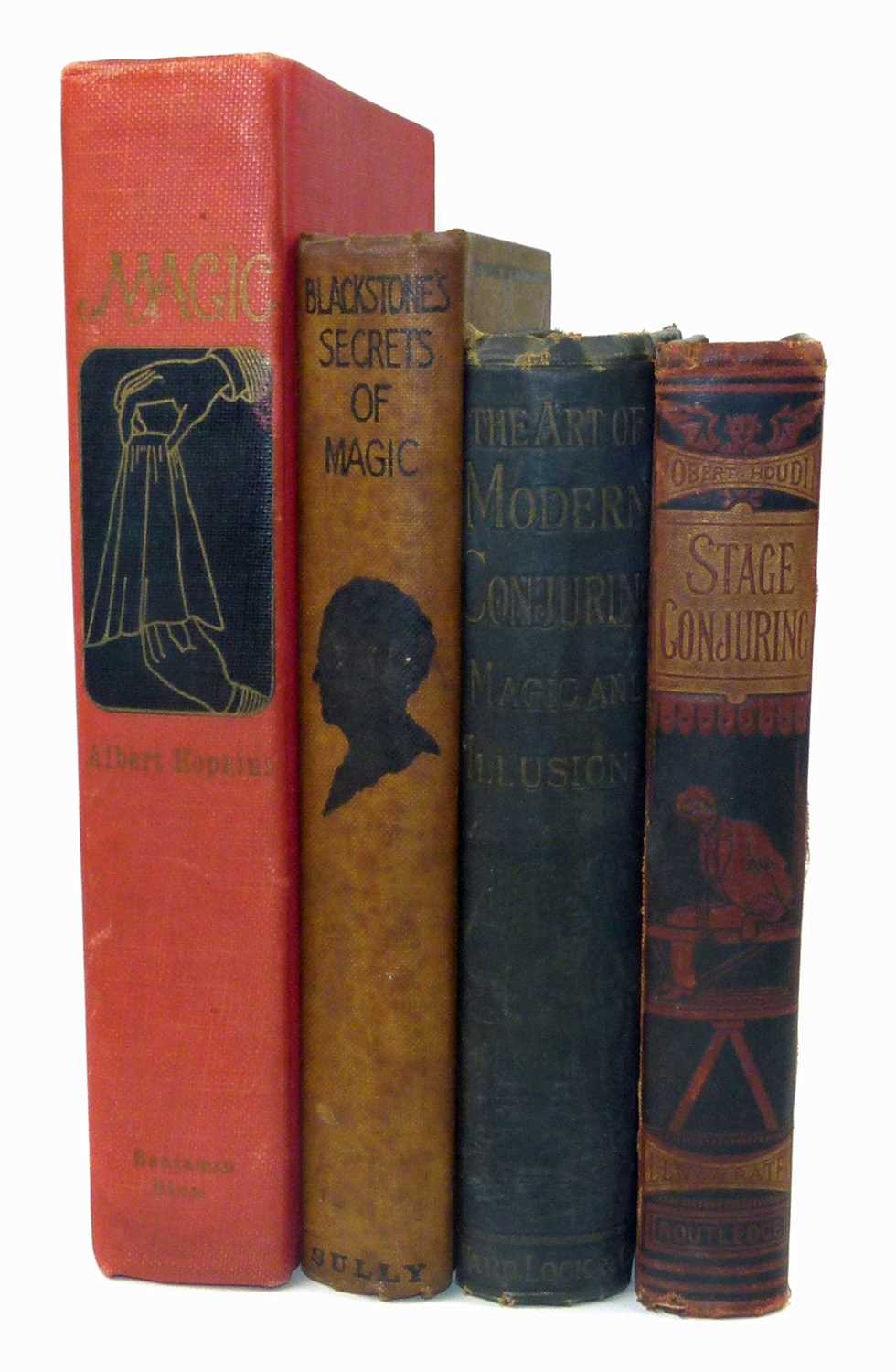 Lot 112 - Four volumes of conjuring and stage magic