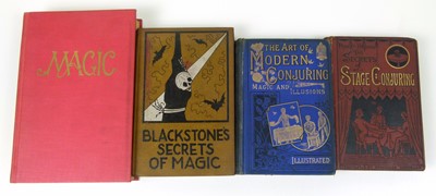 Lot 112 - Four volumes of conjuring and stage magic