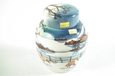 Lot 182 - Moorcroft ginger jar designed by Anji Davenport
