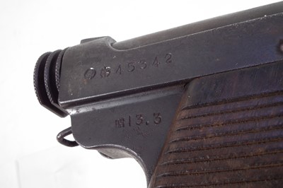 Lot 28 - Deactivated Japanese WWII Nambu 8mm semi-automatic pistol