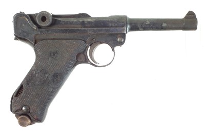 Lot 31 - Deactivated Luger P08 9mm semi-automatic pistol