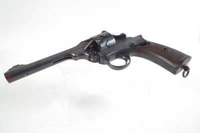 Lot 35 - Deactivated Webley Fosbery .455 semi-automatic revolver