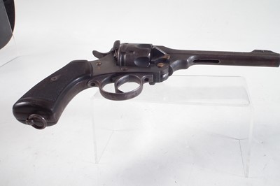 Lot 37 - Deactivated Webley MkVI .455 service revolver