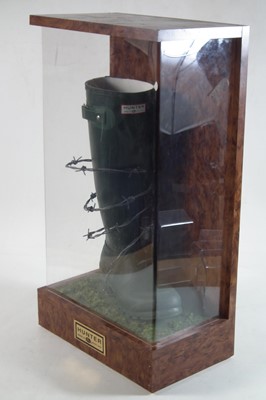 Lot 187 - Hunter Wellington boot shop display