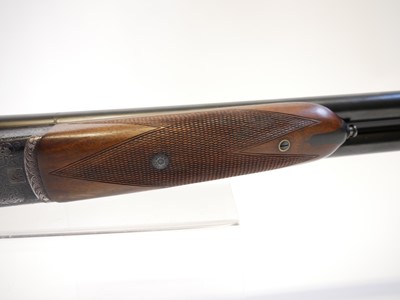 Lot 483 - SKB 12 bore side by side shotgun LICENCE REQUIRED
