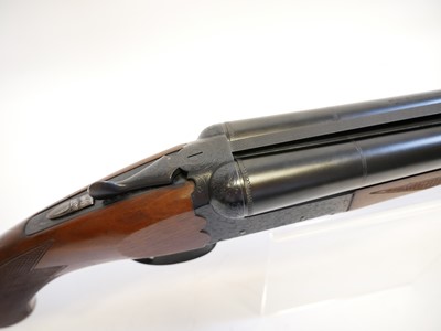 Lot 483 - SKB 12 bore side by side shotgun LICENCE REQUIRED