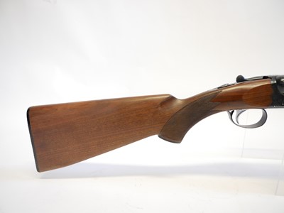 Lot 483 - SKB 12 bore side by side shotgun LICENCE REQUIRED