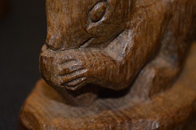 Lot 261 - Squirrelman carved squirrel.
