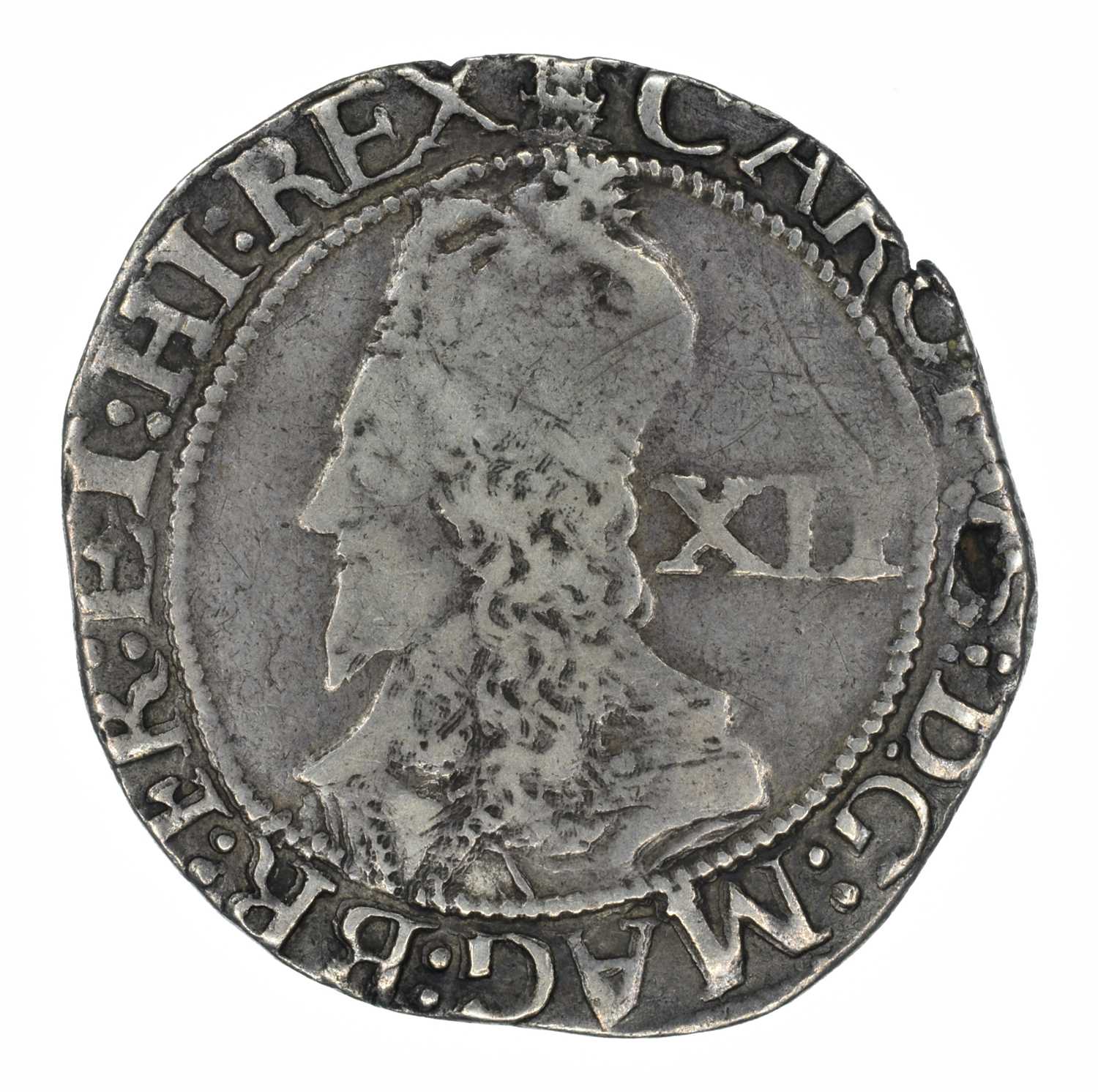 Lot 8 - King Charles I, Shilling, Oxford.
