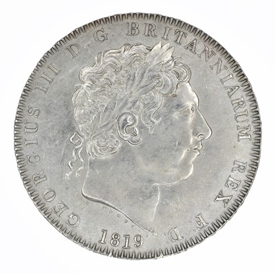 Lot 53 - King George III, Crown, 1819 LIX.