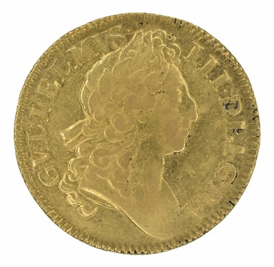 Lot 25 - King William III, Guinea, 1700.