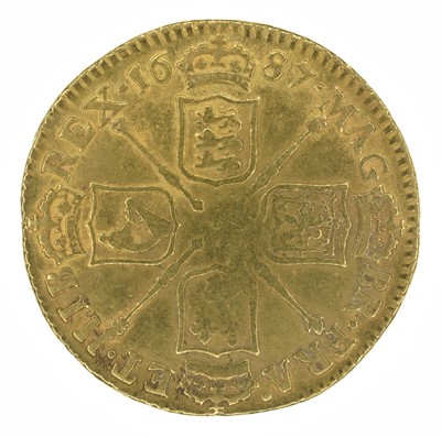Lot 13 - King James II, Guinea, 1687.