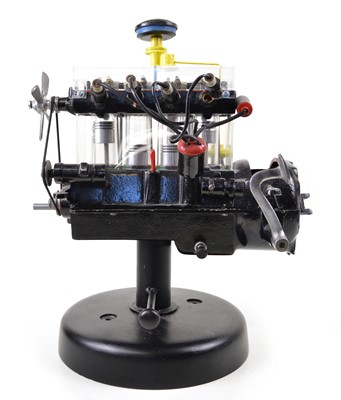 Lot 125 - Demonstration Model of a Four-cylinder Motor