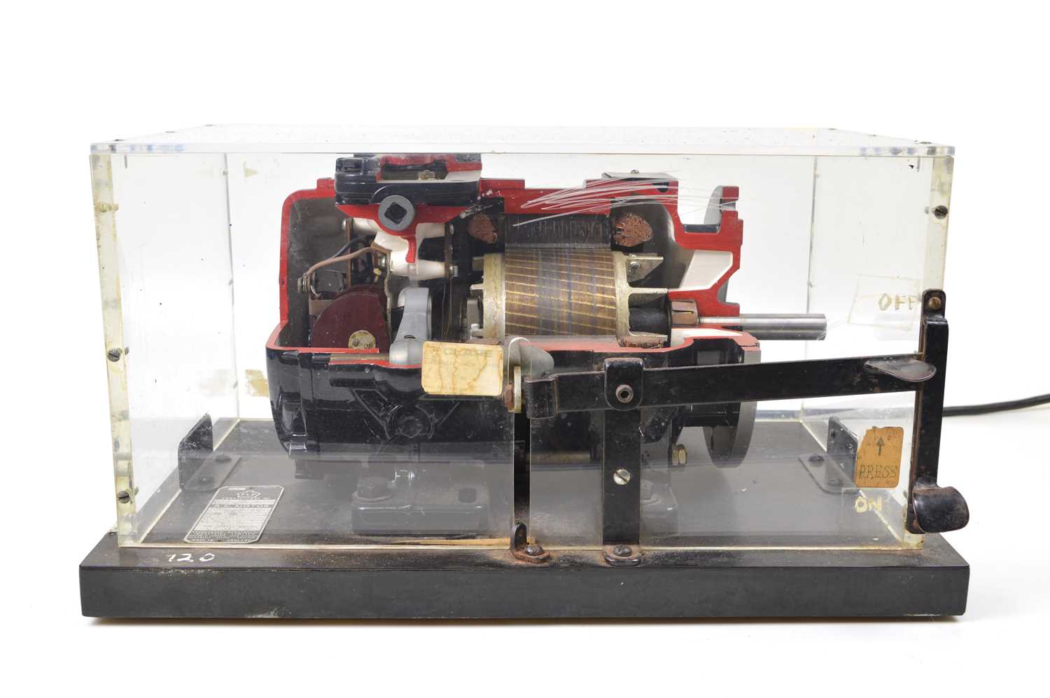Lot 126 - Cutaway Model of an AC Motor