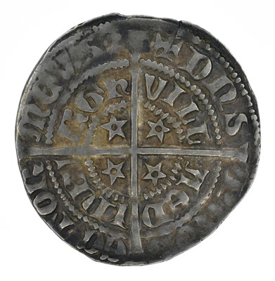 Lot 3 - Scotland, David II, Second coinage (1357-1367), Halfgroat, Edinburgh.