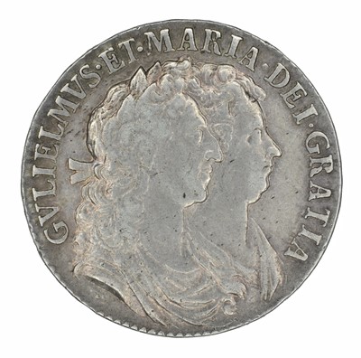 Lot 16 - William and Mary, Halfcrown, 1689.