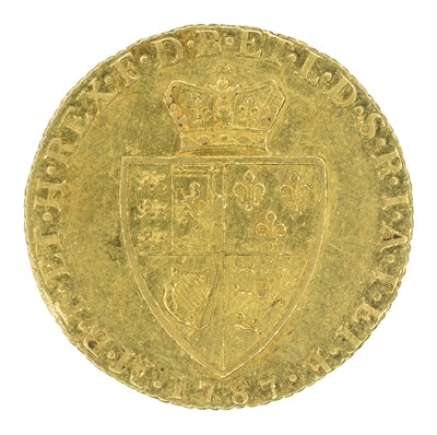Lot 48 - King George III, Guinea, 1787.