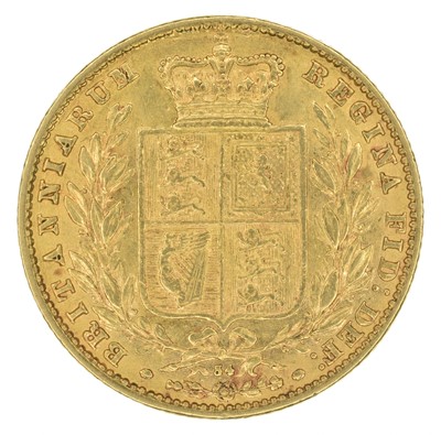 Lot 66 - Queen Victoria, Sovereign, 1866.
