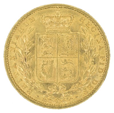 Lot 65 - Queen Victoria, Sovereign, 1861.