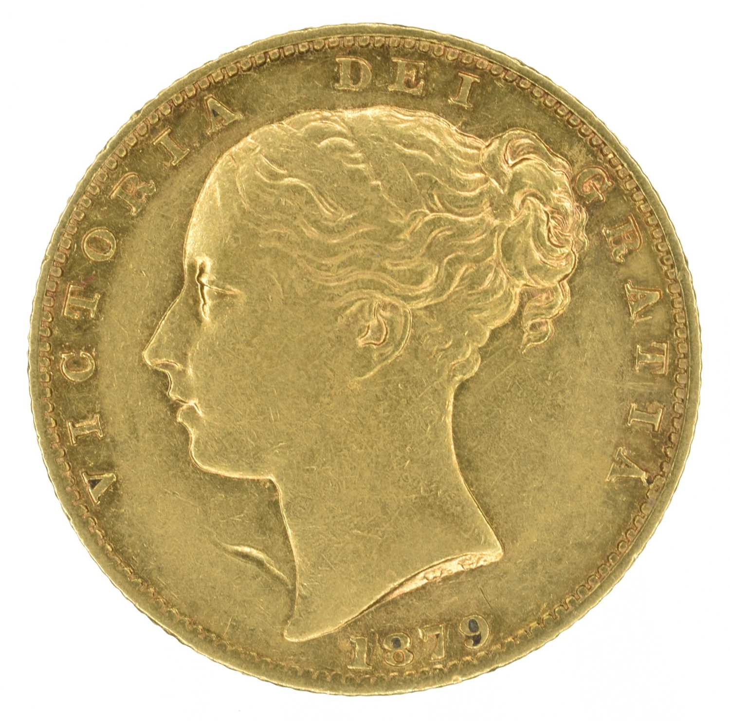Lot 69 - Queen Victoria, Sovereign, 1879, Sydney Mint.