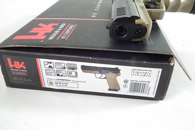 Lot 259 - Umarex Heckler and Koch HK .45 6mm bb pistol