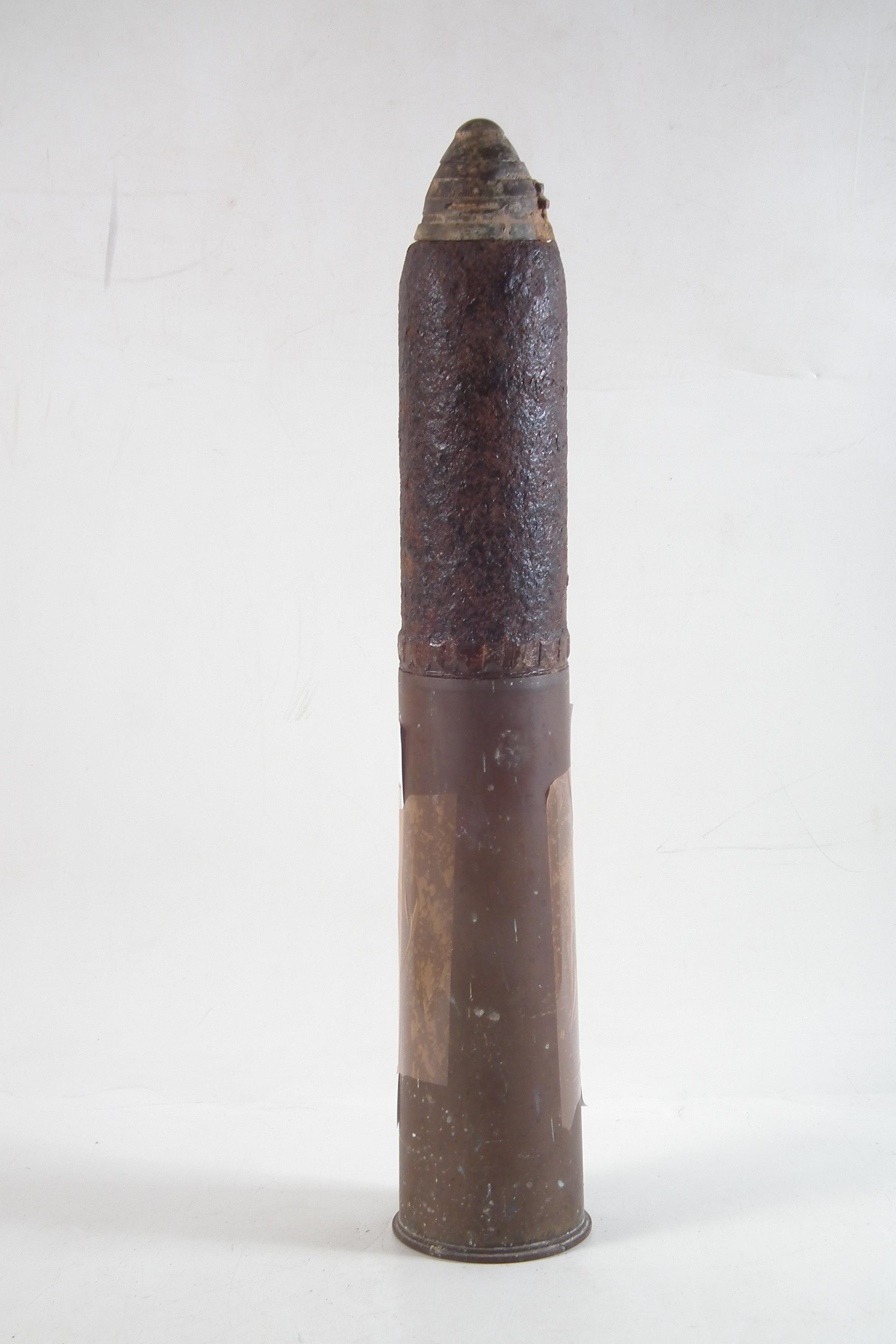 Lot 194 - 18lb WWI Shrapnel shell