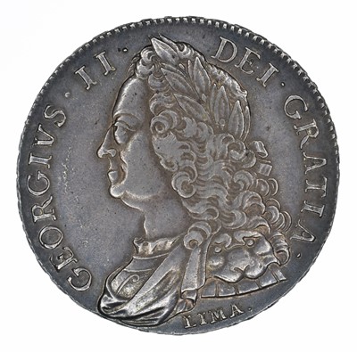 Lot 41 - King George II, Crown, 1746 LIMA