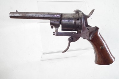 Lot 18 - Belgian 8mm pinfire revolver