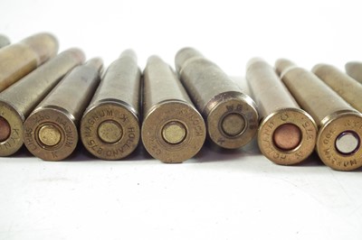 Lot 154 - Eighteen inert British sporting rifle cartridges