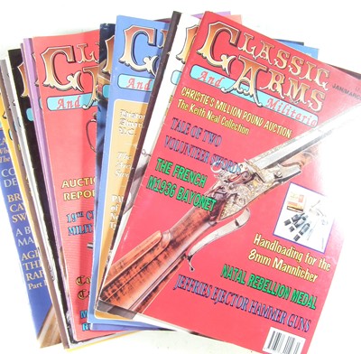 Lot 277 - Full run of Classic Arms and Militaria magazine