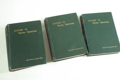 Lot 276 - Letters to Young Shooters by Sir Ralph Payne-Gallwey Bart.