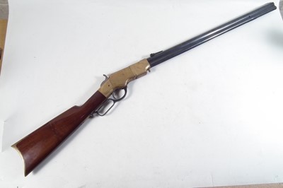 Lot 82 - Uberti Henry 1860 .45LC underlever rifle