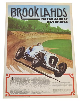 Lot 94 - A Selection of Five Automobilia Posters