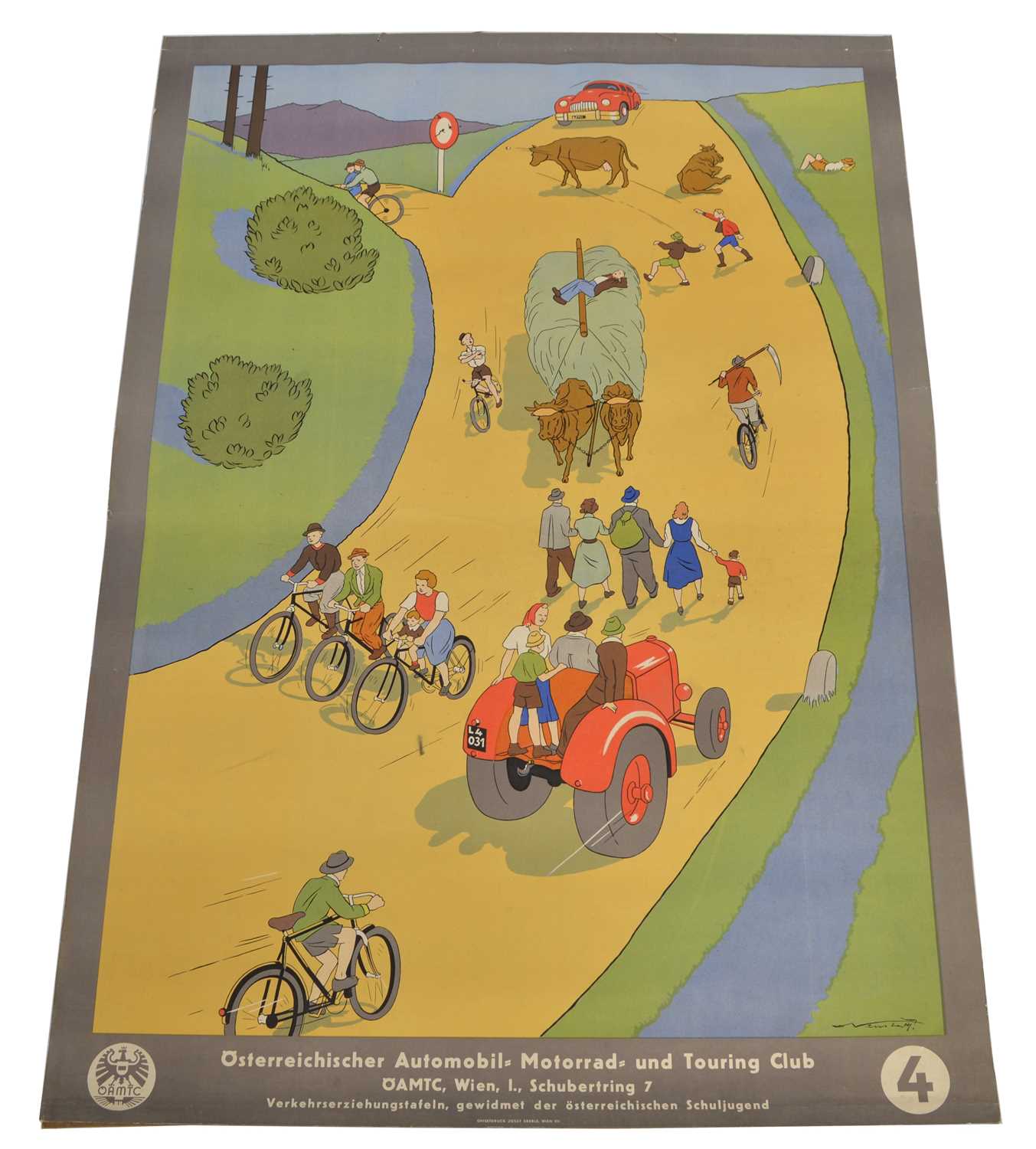 Lot 91 Five Road Safety Posters