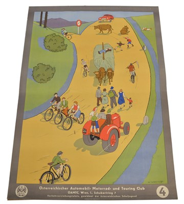 Lot 91 - Five Road Safety Posters