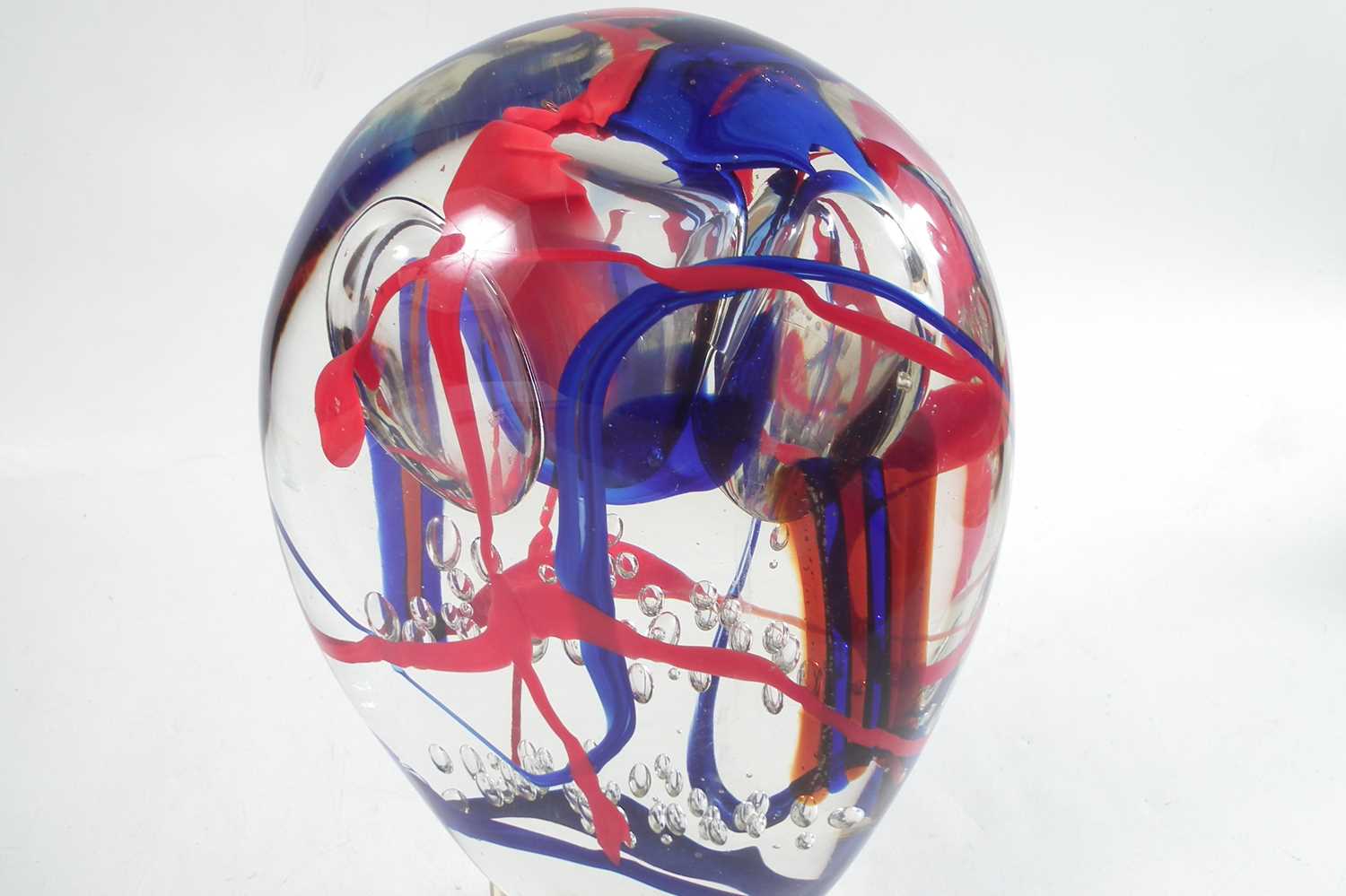 Lot 150 Alfredo Barbini glass sculpture,