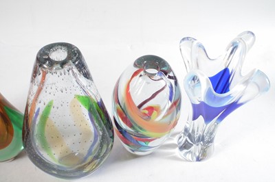 Lot 154 - Three Murano glass vases