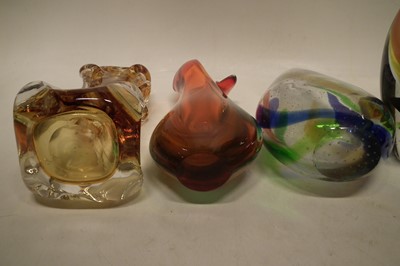 Lot 154 - Three Murano glass vases
