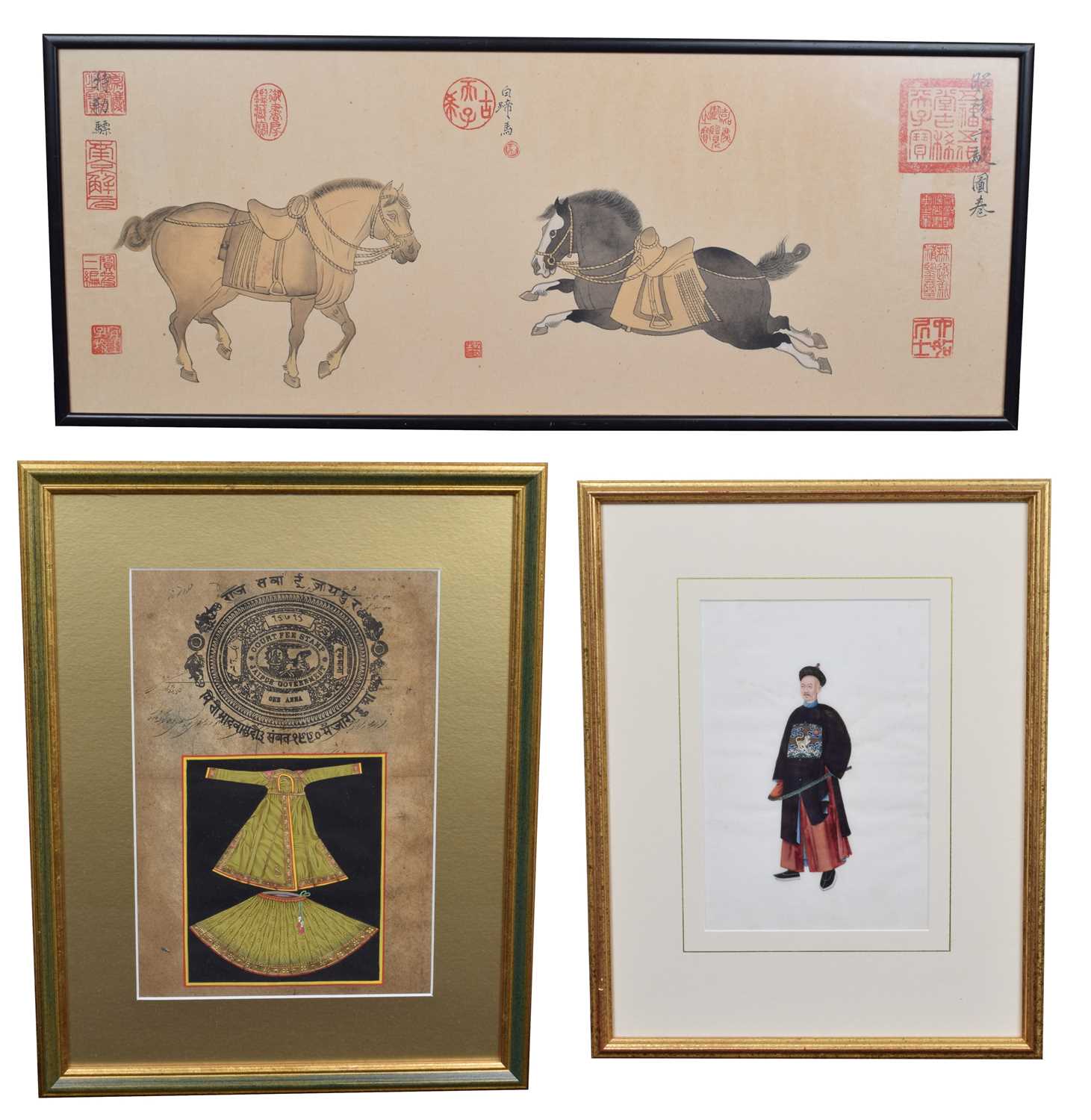 Lot 49 - Three Oriental Pictures