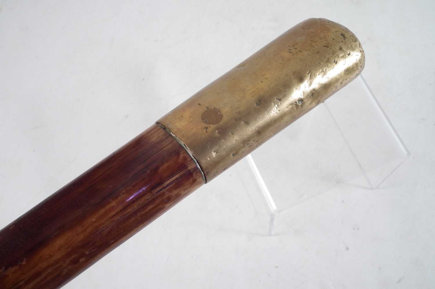 Lot 286 - British Army swagger stick,