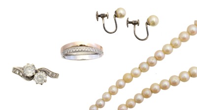 Lot 55 - A selection of jewellery