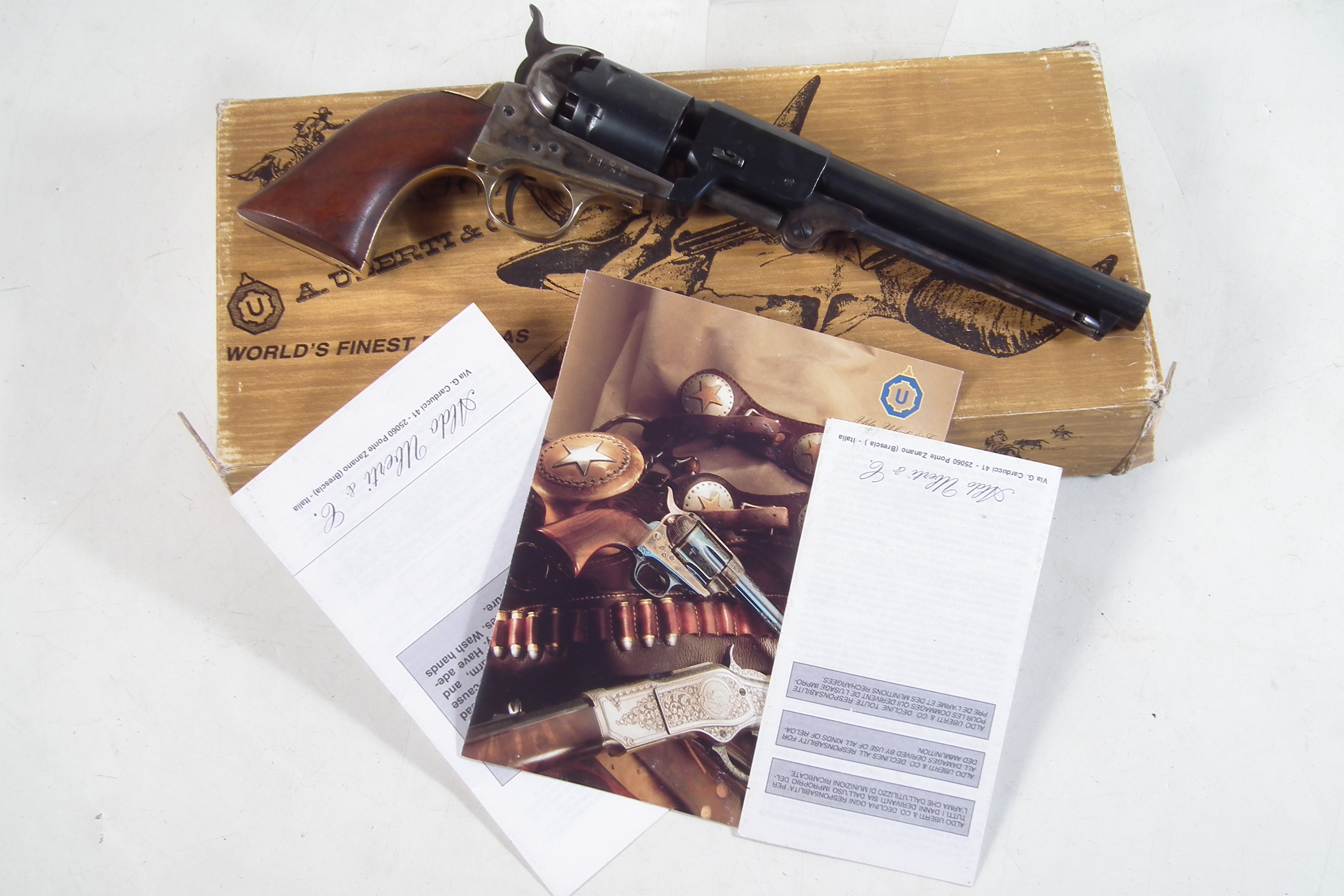 Lot 155 - Uberti Leech and Rigdon .36 1851 revolver