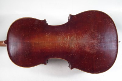 Lot 16 - Quarter size cello