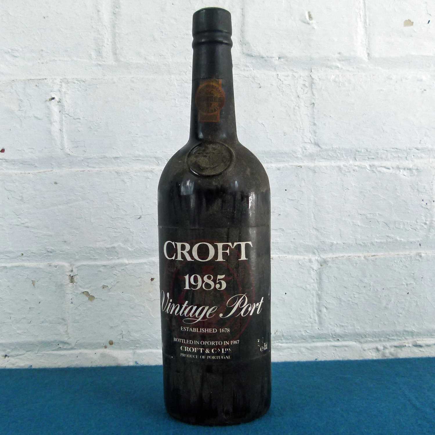 Lot 30 - 1 Bottle Croft Vintage Port 1985 (b/n)